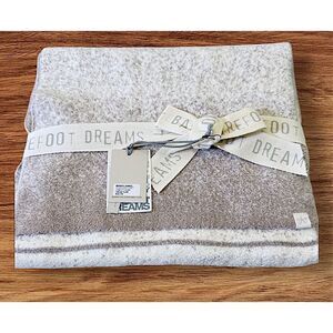 Barefoot Dreams Cozy Lite Confetti Scarf Cream Taupe Nwt O/S